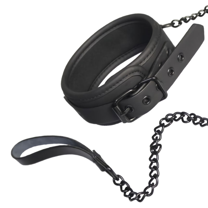 BLAZE COLLAR AND CHAIN BLACK