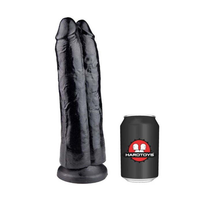 Double Penetrator dildo DRISS & NOA 26 x 8cm