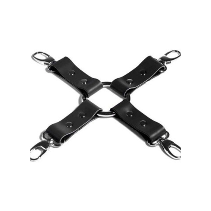 Bondage Cross με Κρίκους - Vegan Δέρμα