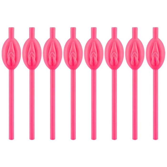 Σέξι Καλαμάκια The Original Pussy Straws (8 Pack) - Pipedream