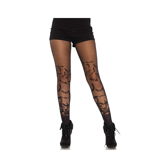 Bat wing sheer pantyhose