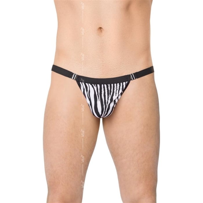 Mens Thong 4528 - Zebra - OneSize