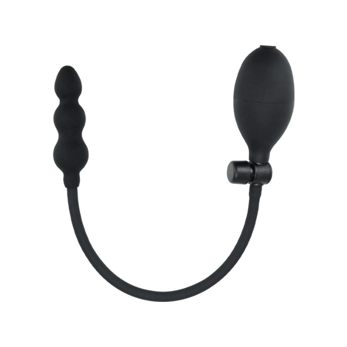 Double Head Inflatable Silicone Anal Plug