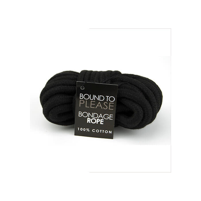 Bound to Please Bondage Rope Black 10m