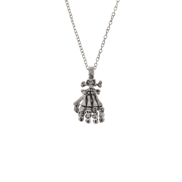 Skeleton Skull Hand Necklace