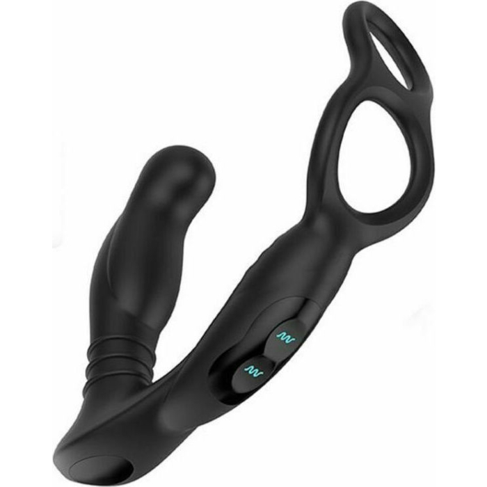 Nexus SIMUL8 Prostate and Perineum Vibrator - Επαναφορτιζόμενος Δονητής Προστάτη με Cock Ring