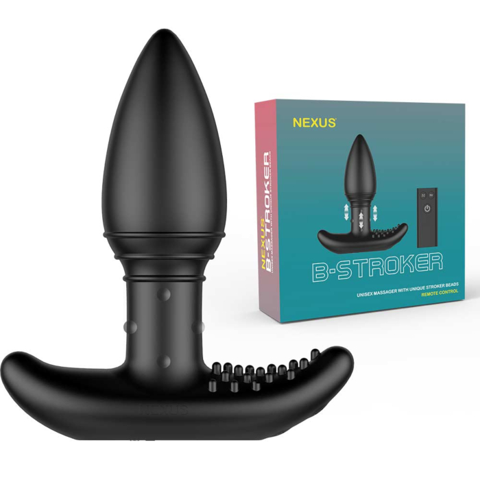 Δονούμενη Πρωκτική Σφήνα Nexus B - Stroker (Remote Control)