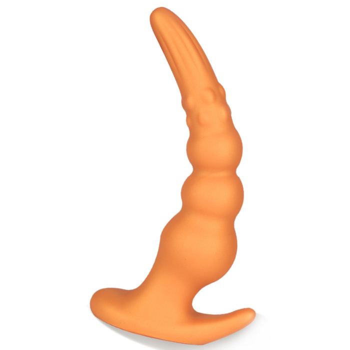Octopus Silicone Butt Plug Model Golden -L