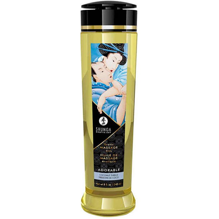 Λάδι για Ερωτικό Μασάζ Shunga Coconut Thrills 240 ml