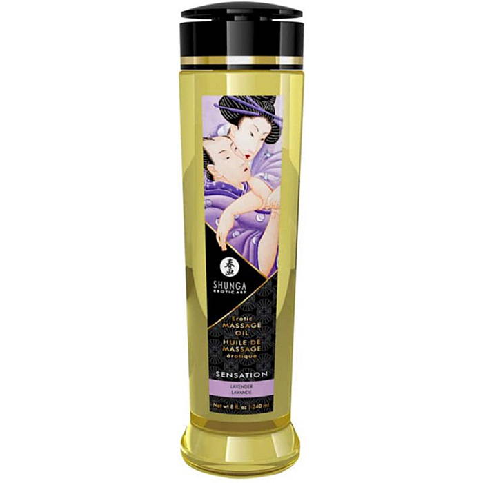 Λάδι για Ερωτικό Μασάζ Shunga Lavender 240 ml