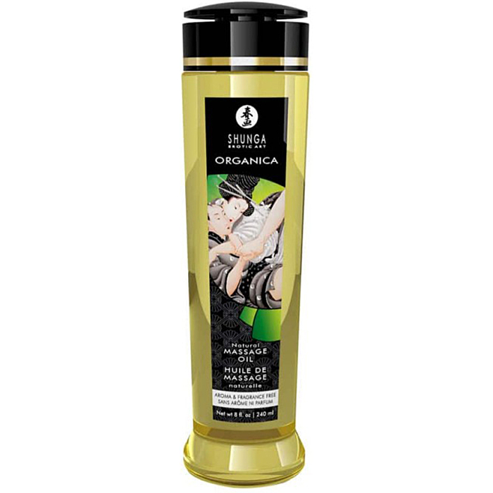 Λάδι για Ερωτικό Μασάζ Shunga Natural 240 ml