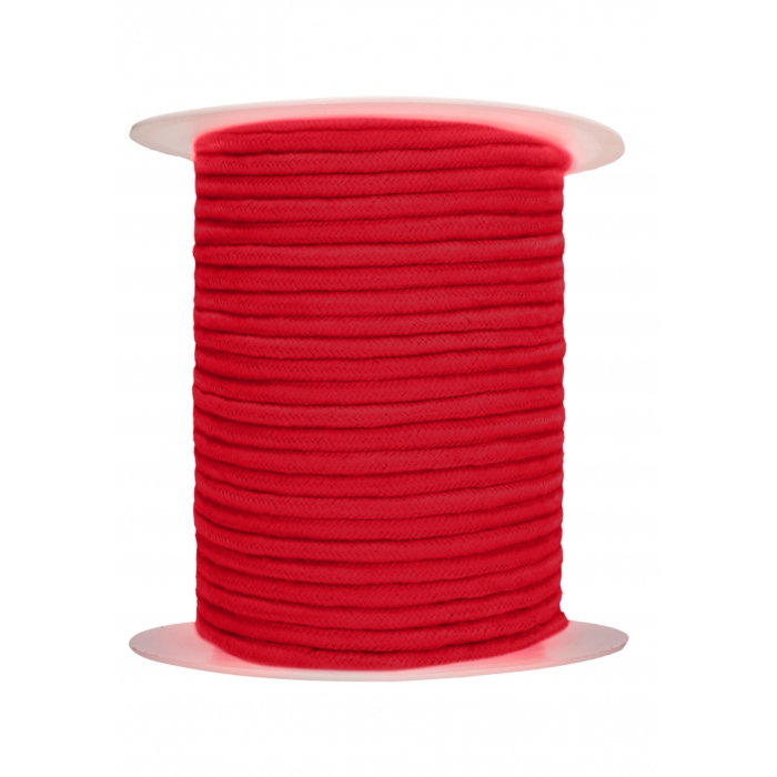 Σχοινί Δεσίματος Bondage Rope 100 Μέτρων - Κόκκινο