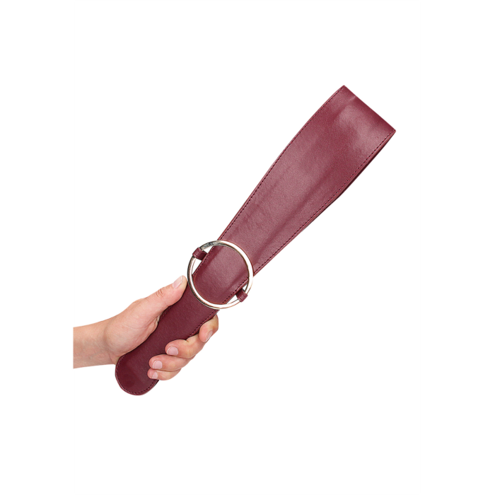 Ouch Halo - Belt Flogger - Burgundy