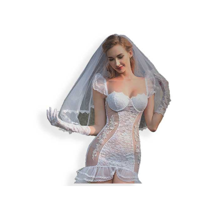 Sexy Fetish Νυφικό 