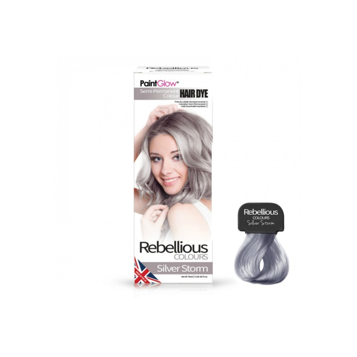  Semi-Permanent Hairdye, 70ml - Silver Storm