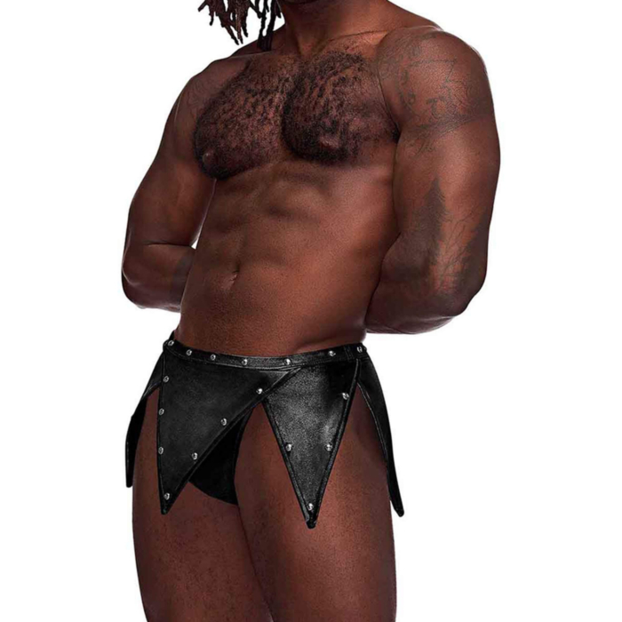 Male Power - Mens Gladiator Kilt Design with an Attached Thong 
