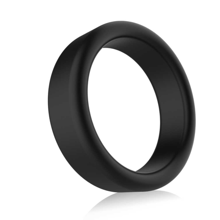 Μικρό Δαχτυλίδι Πέους Σιλικόνης Super Cock Ring (Μαύρο)