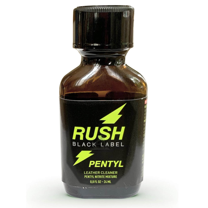 Leather Cleaner Poppers Rush Pentyl Black Label  24ml