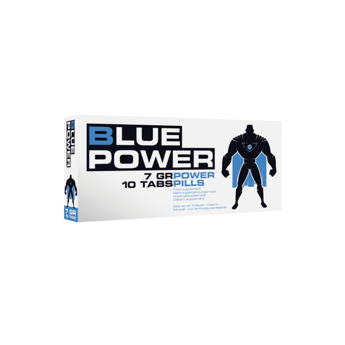 Κάψουλες Διέγερσης πέους Blue Power 10τμχ