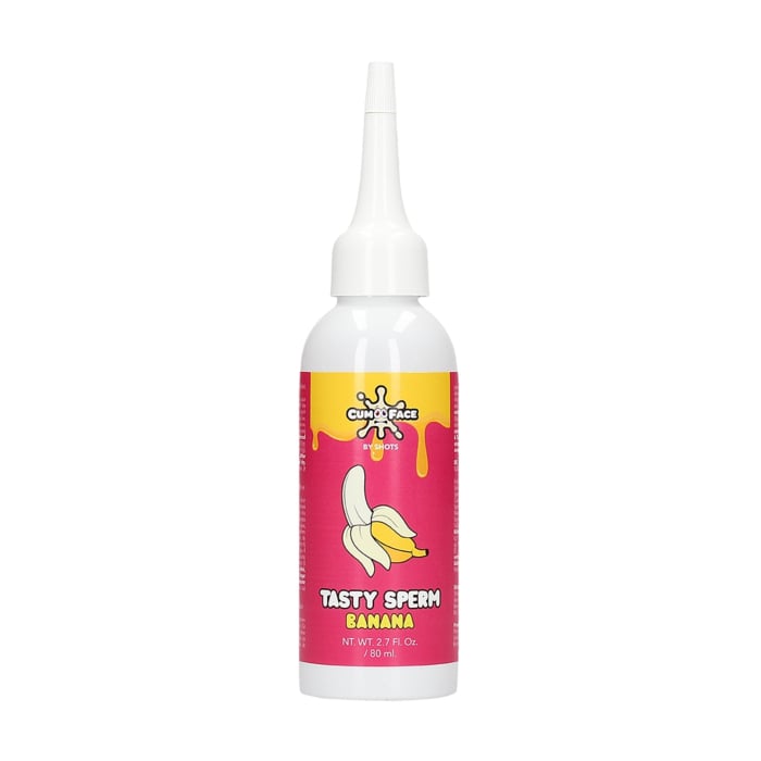 Φαγώσιμο Λιπαντικό Cumface Tasty Sperm 80 ml- Banana