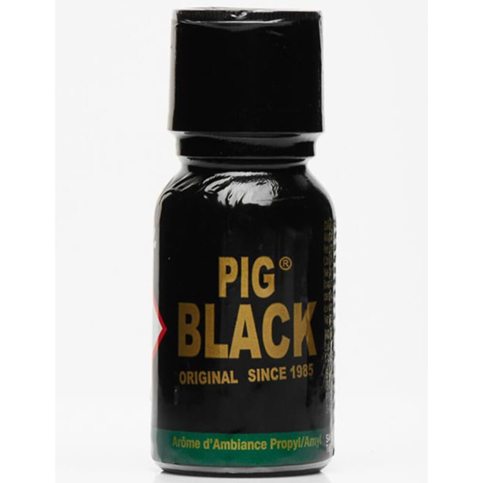 Leather Cleaner Poppers Pig Black 15ml