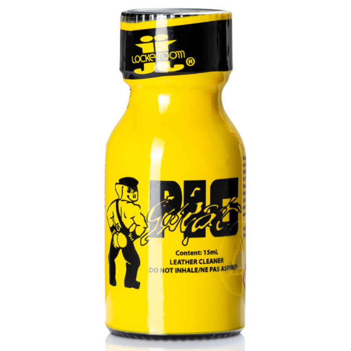 Leather Cleaner Poppers SWEAT pig 15ml