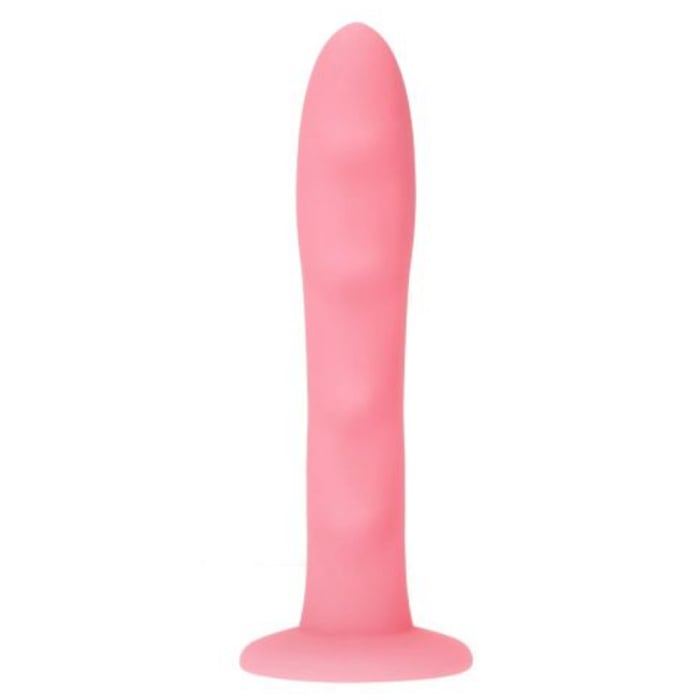 Πρωκτικό Dildo Σιλικόνης Pink Crush 16.5 cm - Chisa