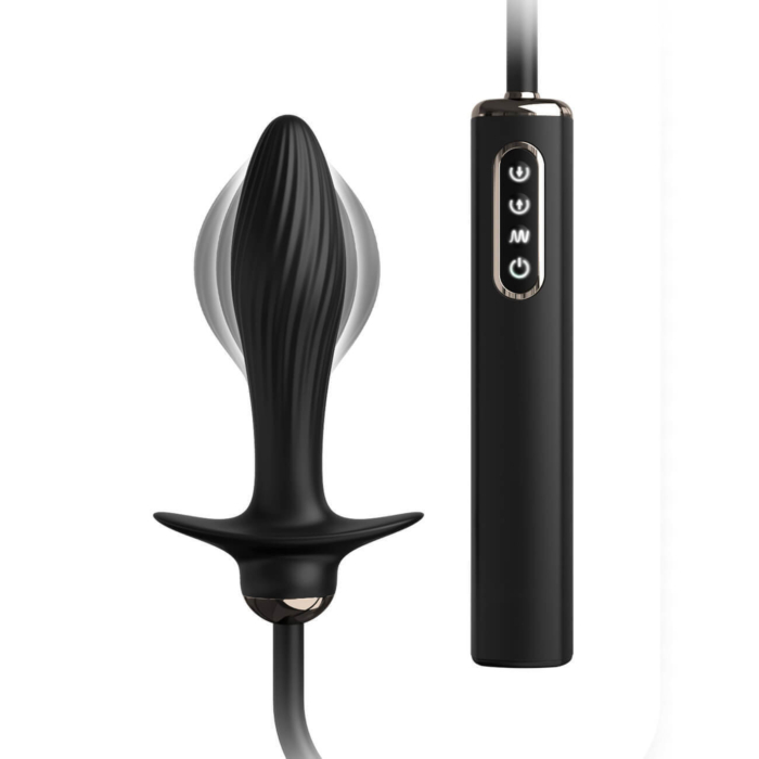 Pipedream - Anal Fantasy Elite Auto-Throb Inflatable Vibrating Plug - Black