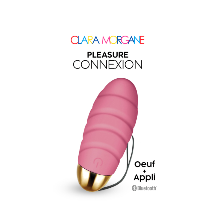 Επαναφορτιζόμενο Δονούμενο Κολπικό Αυγό Pleasure Connection με App Control (Ροζ) - Clara Morgane