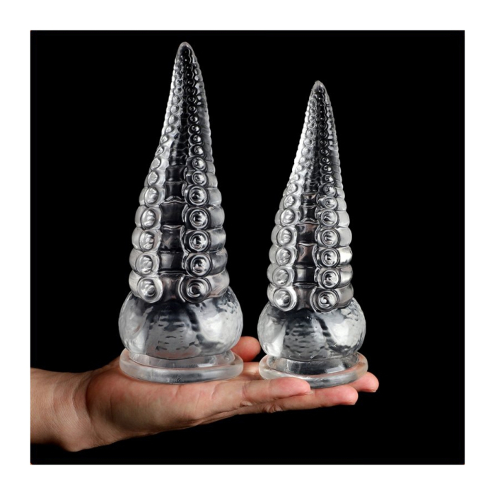 Πρωκτικό Ομοίωμα Anal Dildo Monster Aston S 17 x 7 cm - Διάφανο