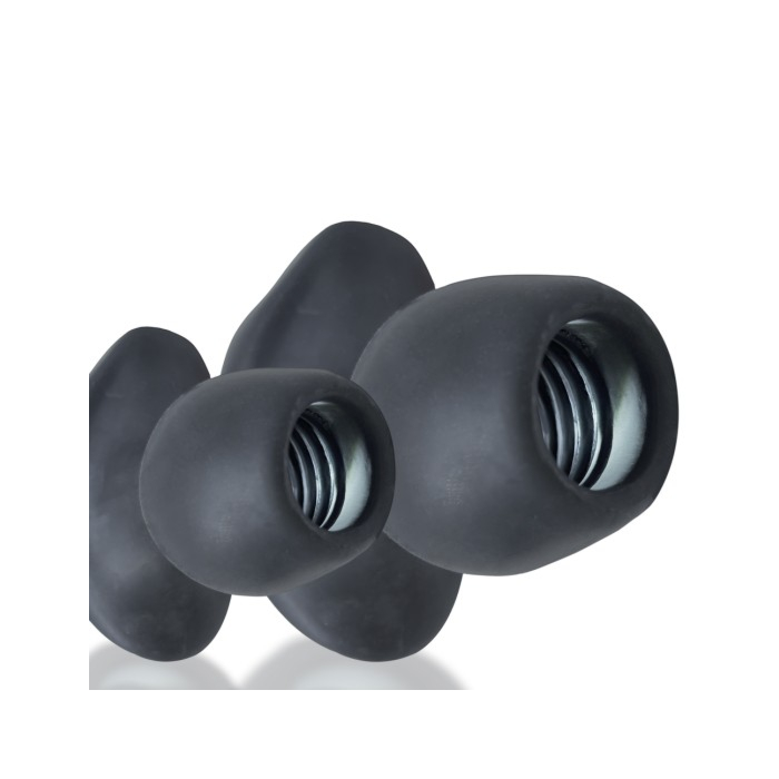 OXBALLS Morphhole Gaper Plug Black Ice Small