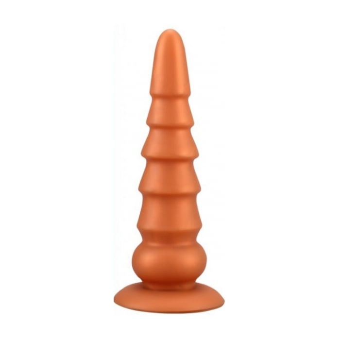 Πρωκτική Σφήνα Pagoda Butt Plug 27 cm (Gold) - Wolf
