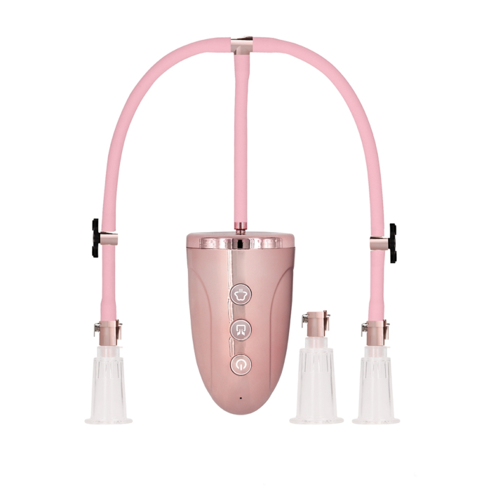 Αυτόματη αντλία κλειτορίδας-θηλών, Automatic Rechargeable Clitoral & Nipple Pump Set