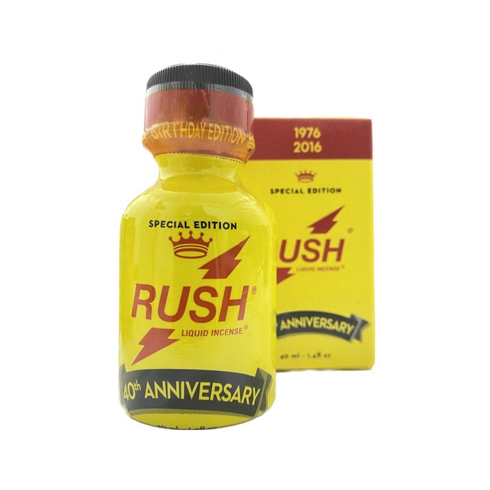 *Leather Cleaner Poppers Rush Anniversary 40ml Propyl