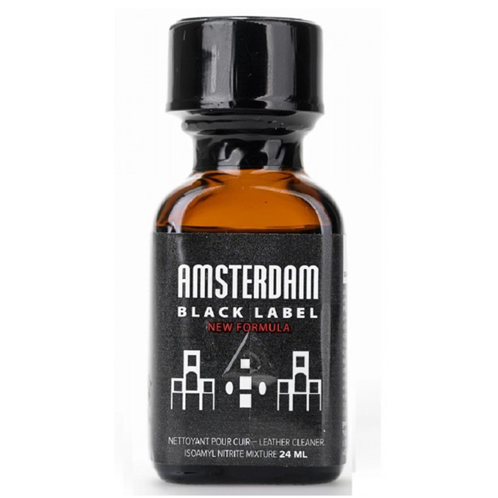 Leather Cleaner Poppers Amsterdam Black Label 24ml