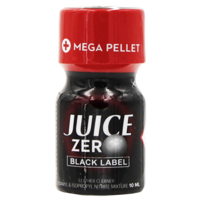 Leather Cleaner Poppers JUICE ZERO Black Label 10mL