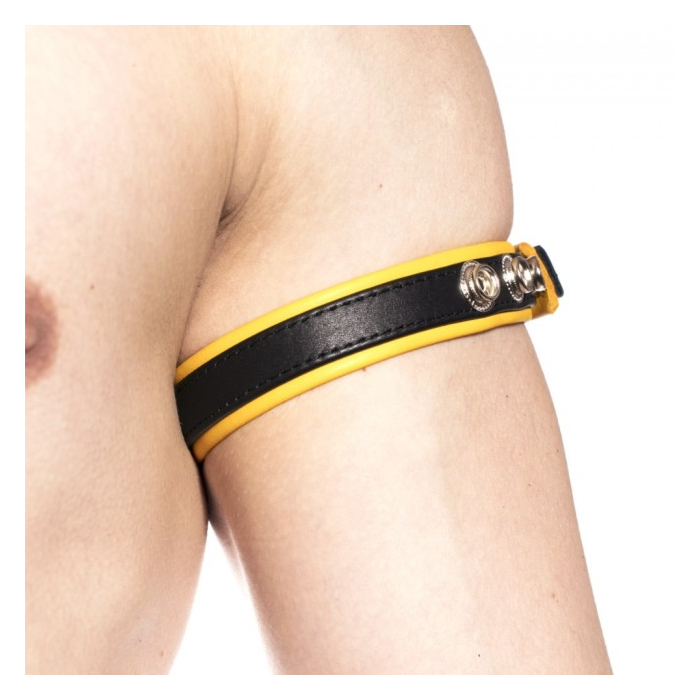 Prowler RED Bicep Band Black/Yellow