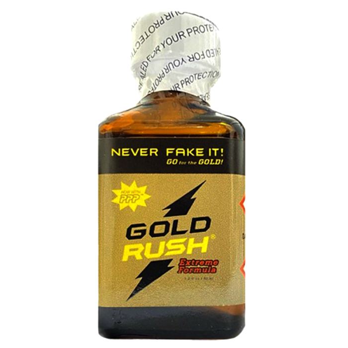 Leather Cleaner Poppers Gold Rush Extreme Formula 24ml