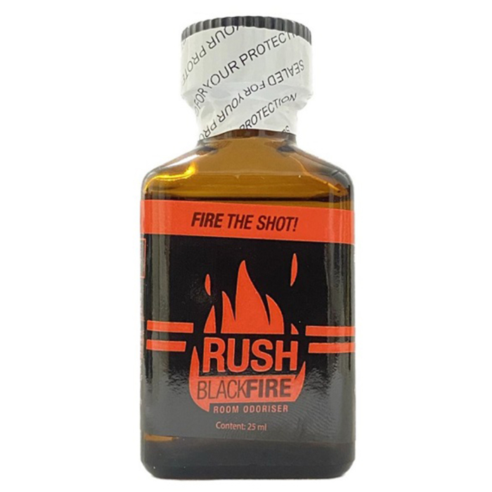 Leather Cleaner Poppers Rush Black Fire 25ml