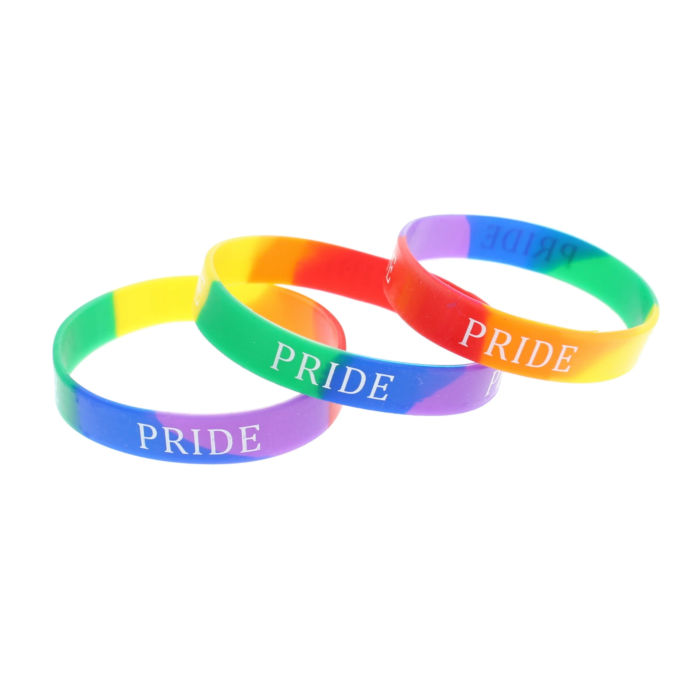 PRIDE Rainbow Silicon Bracelets