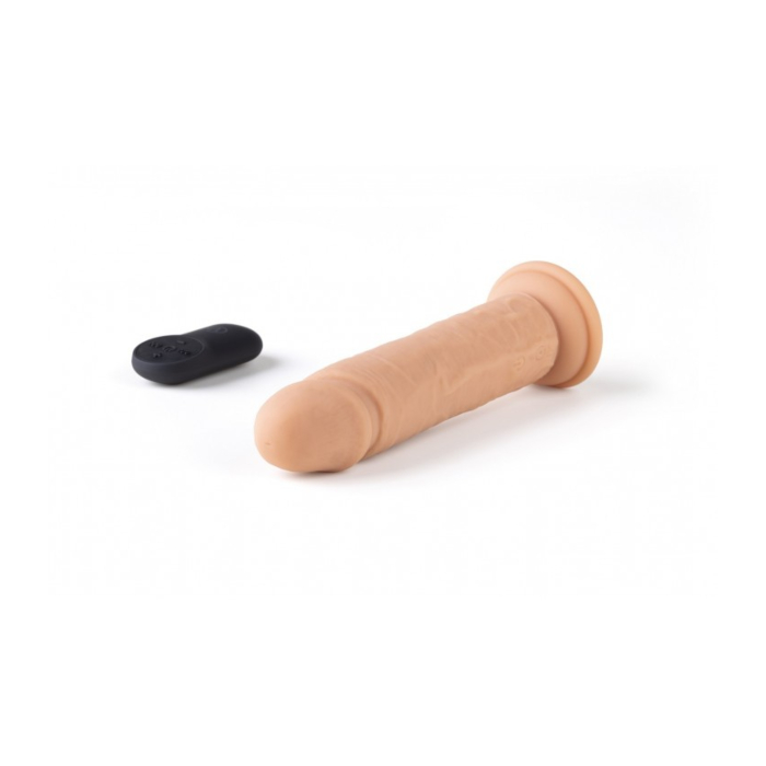 Realistic Vibrator "R16" Flesh 16.5cm - Remote Control