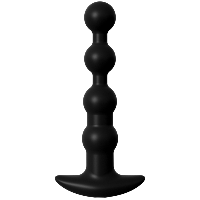 Δονούμενες Πρωκτικές Μπίλιες - Anal Beads Black 17cm  