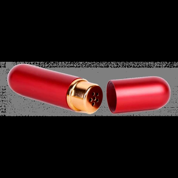 Red Aluminium Popper Inhaler