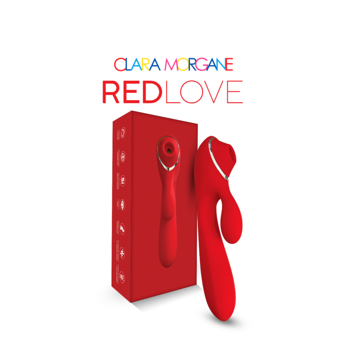 Red-Love Vibrator Clitoral Suction 
