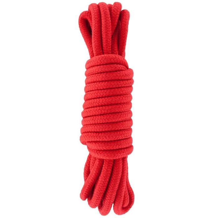 Fetish Bondage Rope 5 m - Κόκκινο Σχοινί Δεσίματος