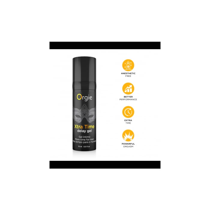 Επιβραδυτικό Τζέλ Πέους- Orgie Xtra Time Delay Gel 15 ml