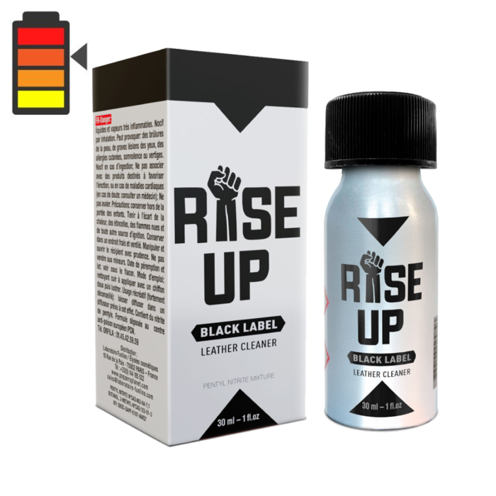 Leather Cleaner Poppers Rise Up Black Label 30ml