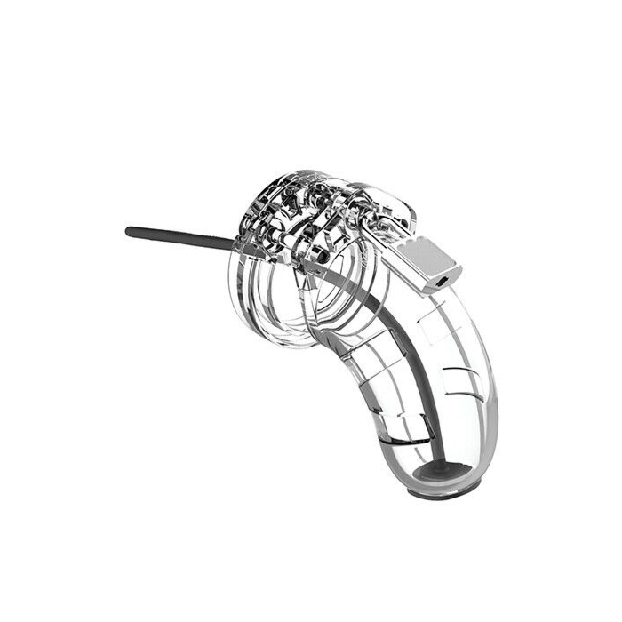Model 15 - Chastity - 3.5" - Cock Cage - Transparent