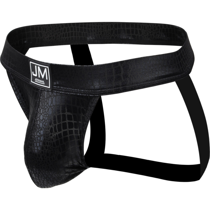 JOCKMAIL SPECTRUM JM293 JOCKSTRAP -  BLACK 