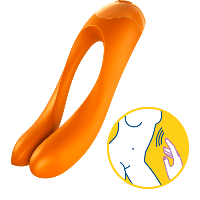 Satisfyer Candy Cane Vibrator Orange